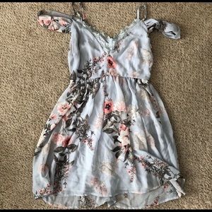 Lulus baby blue dress